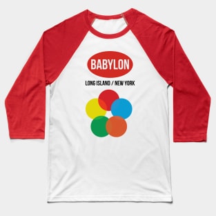 Babylon, NY  Long Island Graff Style Baseball T-Shirt